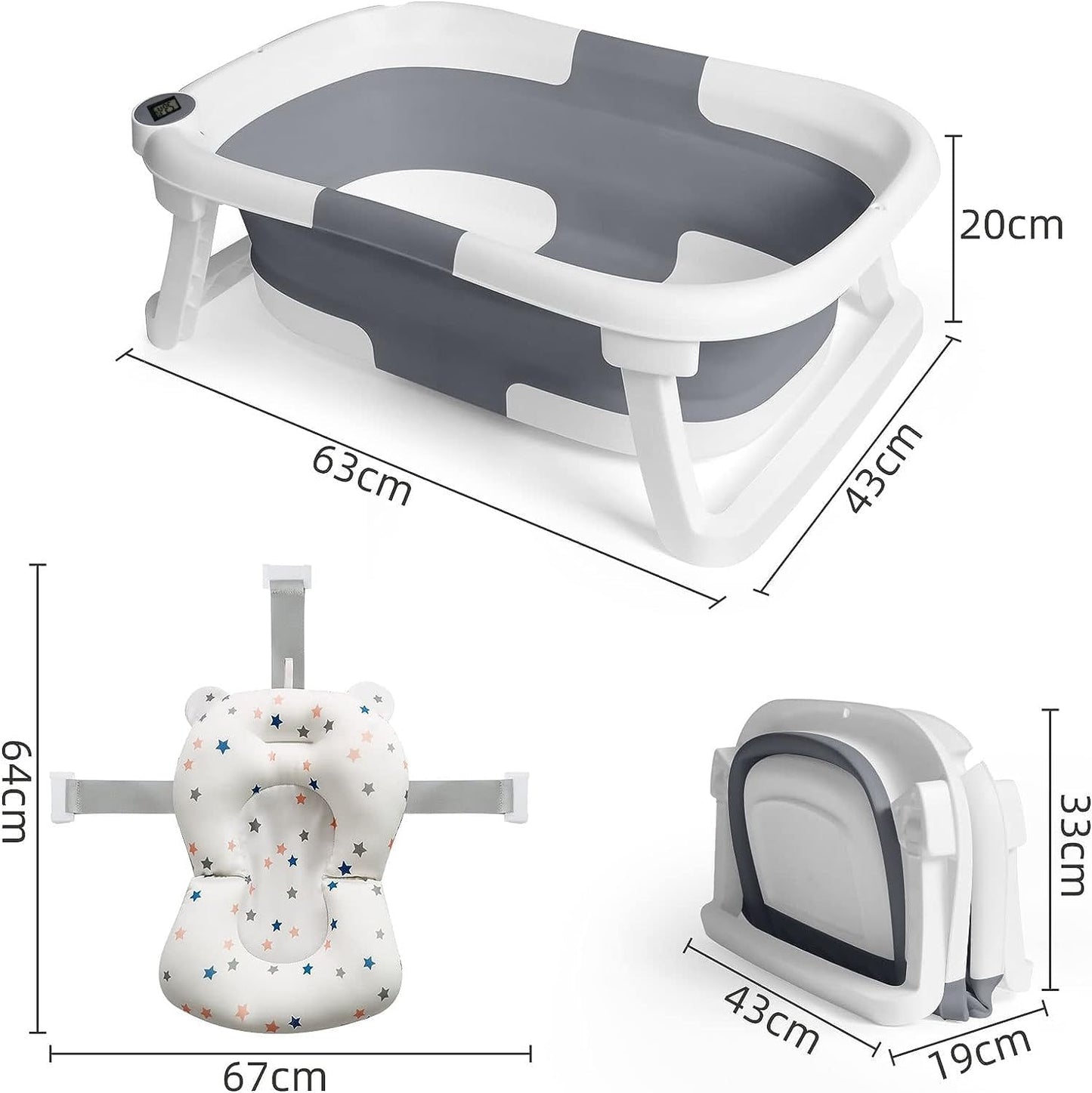 Bubsy Baby Foldaway Bath